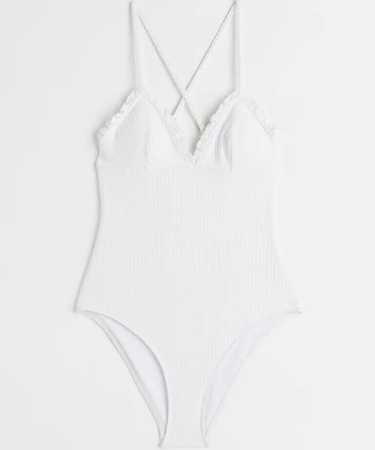 

Купальник H&M Padded-cup, белый