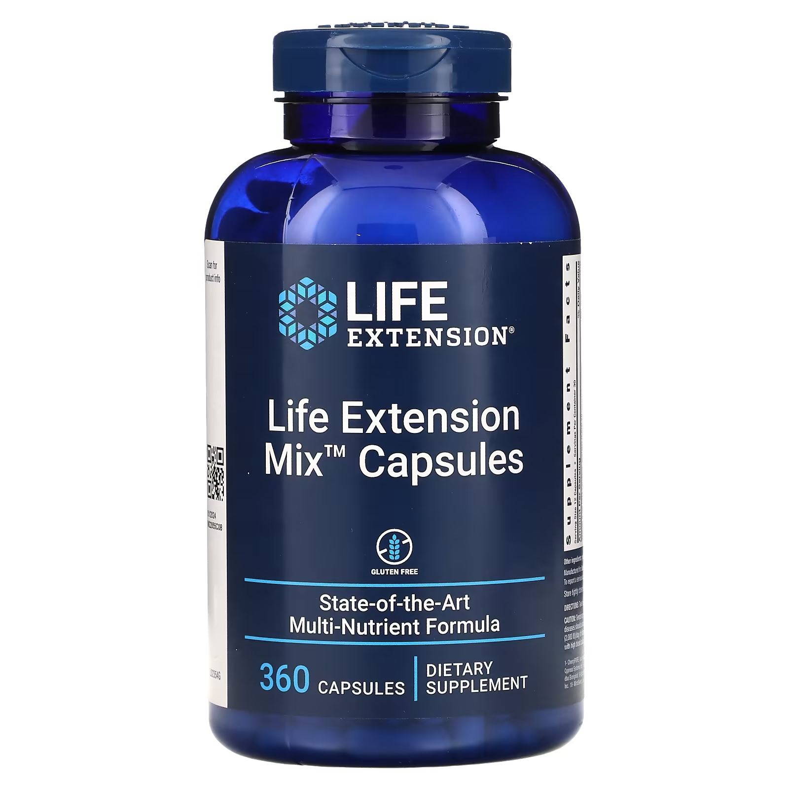 Комплексная Добавка Life Extension Mix в капсулах, 360 капсул life extension лактоферрин в капсулах 60 капсул