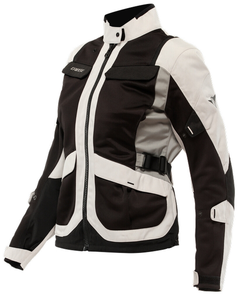 

Dainese Desert Tex Дамы Мотоцикл Текстильная куртка, черный/бежевый