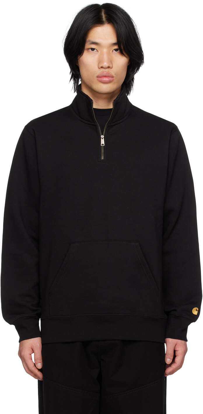 

Черный свитер с принтом \Чейз\"" Carhartt Work In Progress