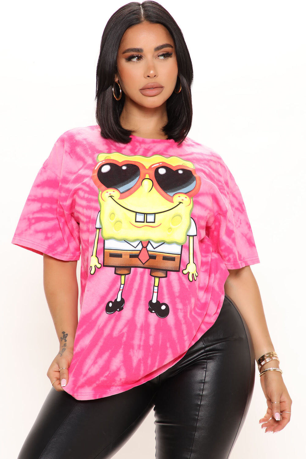 

Футболка Fashion Nova 7SBM86660, розовый