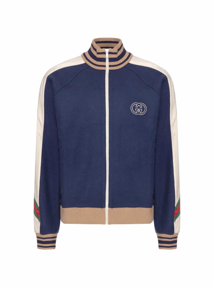 Спортивная куртка с логотипом Gucci