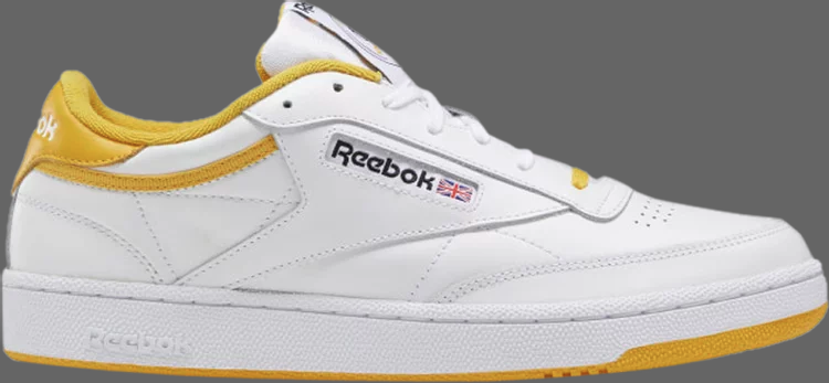 White and cheap gold reebok