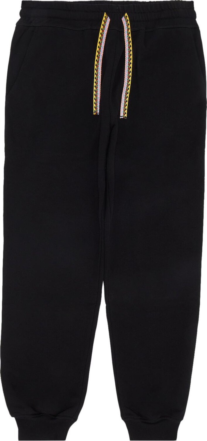 

Джоггеры Lanvin Lace Curb Joggers 'Black', черный