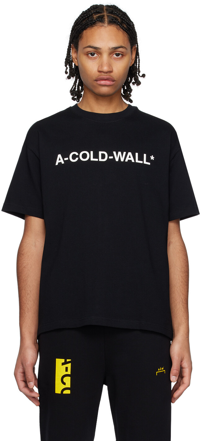 

Черная футболка с логотипом A-COLD-WALL*, Черный