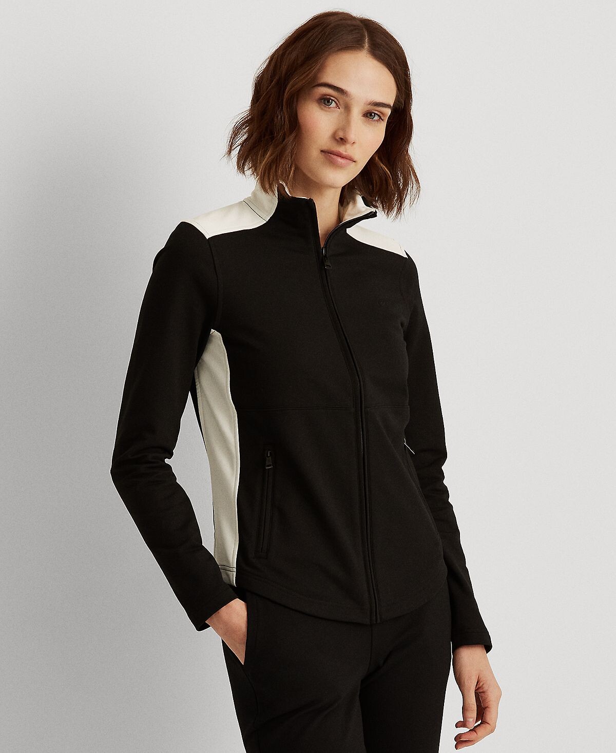 

Куртка с воротником-стойкой Lauren Ralph Lauren, мульти, Черный