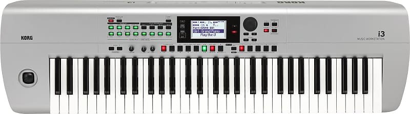 

Клавиатура-аранжировщик Korg i3 — серебристая i3MS