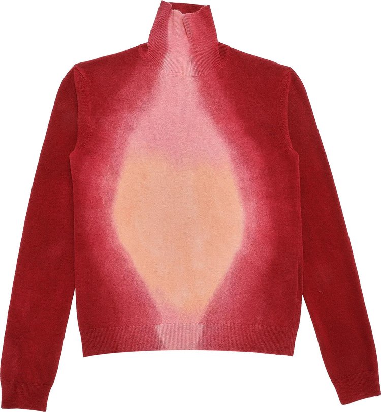 Свитер Marni Turtleneck Sweater 'Burgundy', красный свитер supreme x missoni sweater burgundy красный
