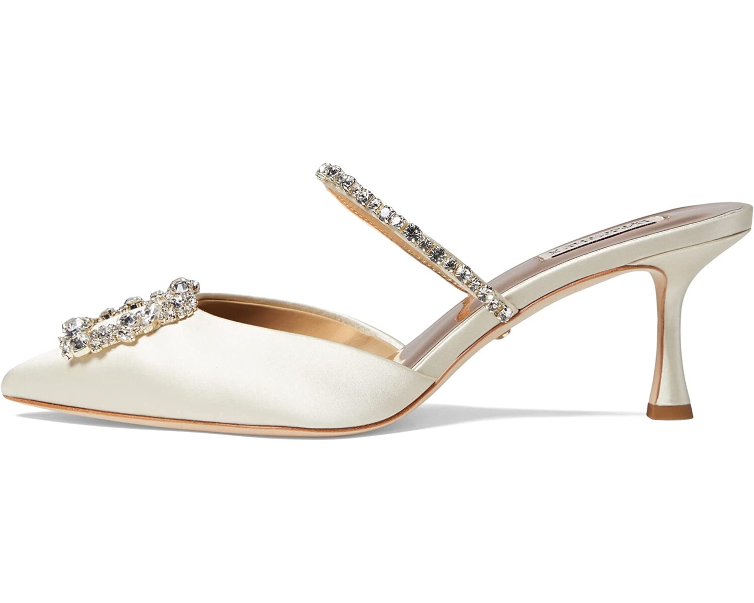 

Туфли на каблуках Flutter Badgley Mischka, слоновая кость