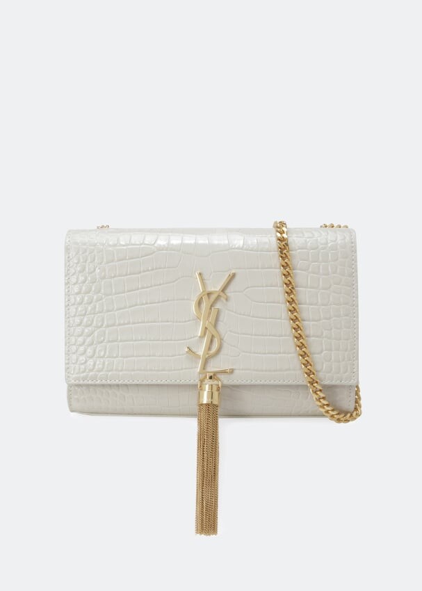 

Сумка кросс-боди SAINT LAURENT Small Kate bag, белый