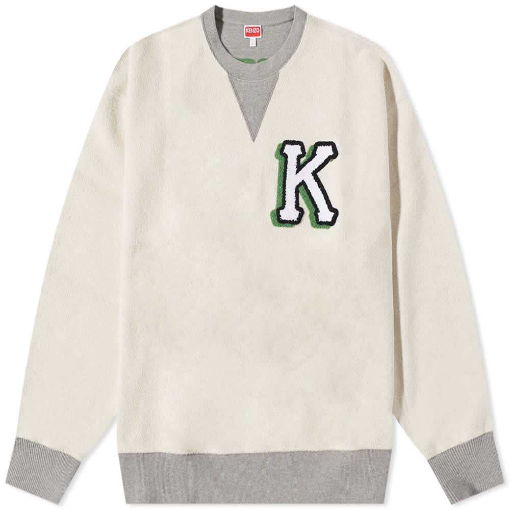 

Толстовка Kenzo K Back Logo Crew Sweat, Серый