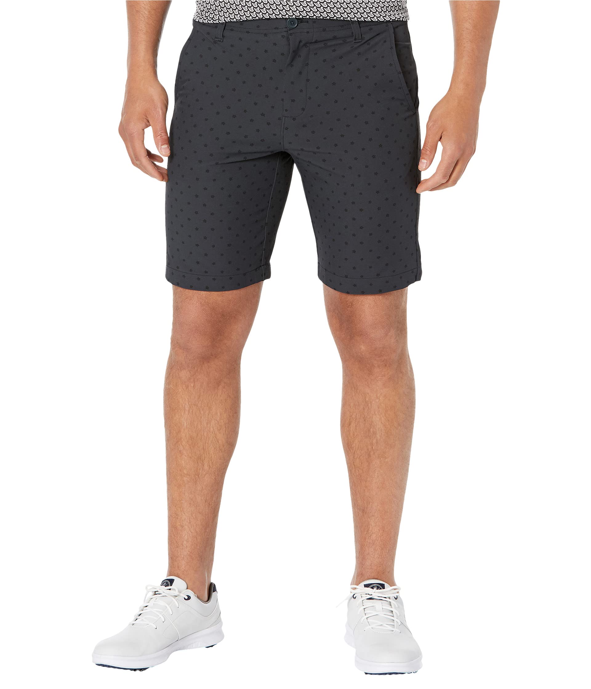 Шорты Under Armour Golf, Drive Printed Shorts брюки для вождения under armour golf цвет black halo gray