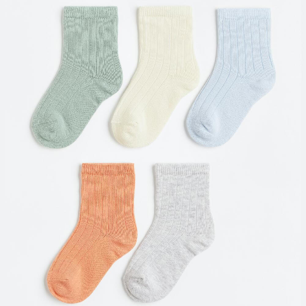 

Комплект носков H&M Knit, 5 предметов, мультиколор
