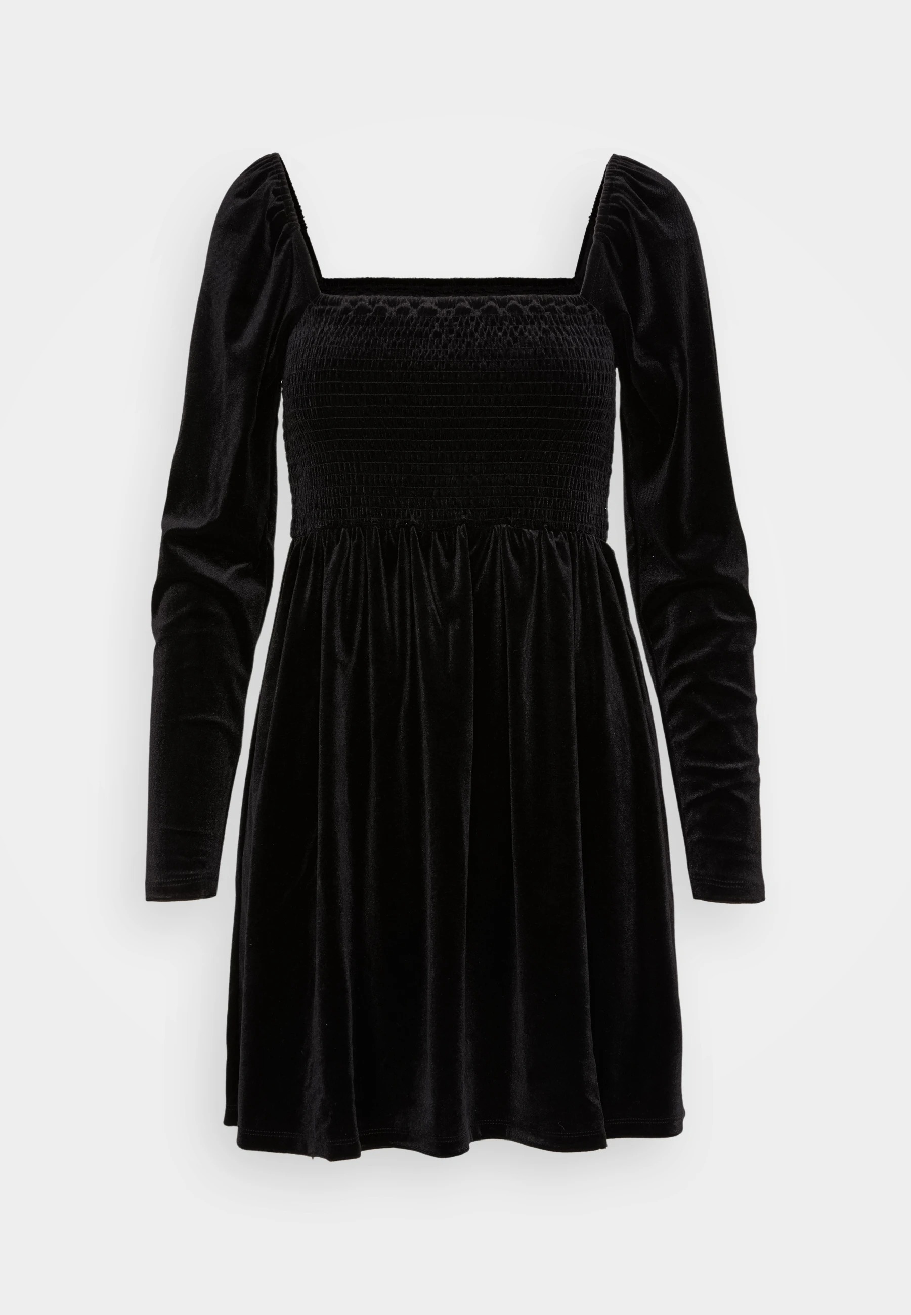 цена Платье Gap Smocked Mini Elegant, черный