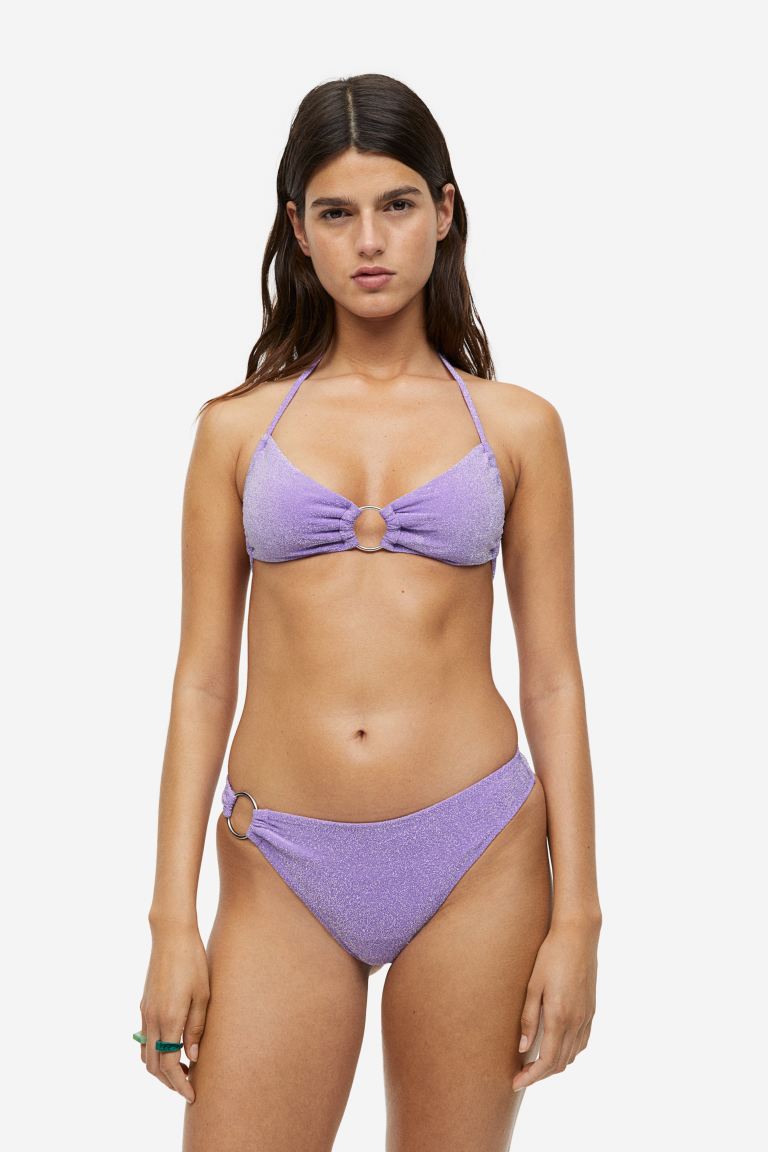 Бразильские плавки бикини H&M, фиолетовый бразильские плавки бикини h
