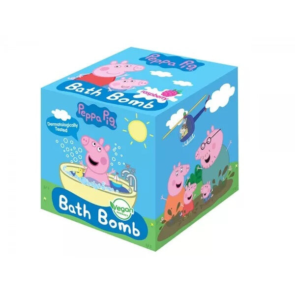 

Peppa Pig Игристая бомбочка для ванны Малина 165г