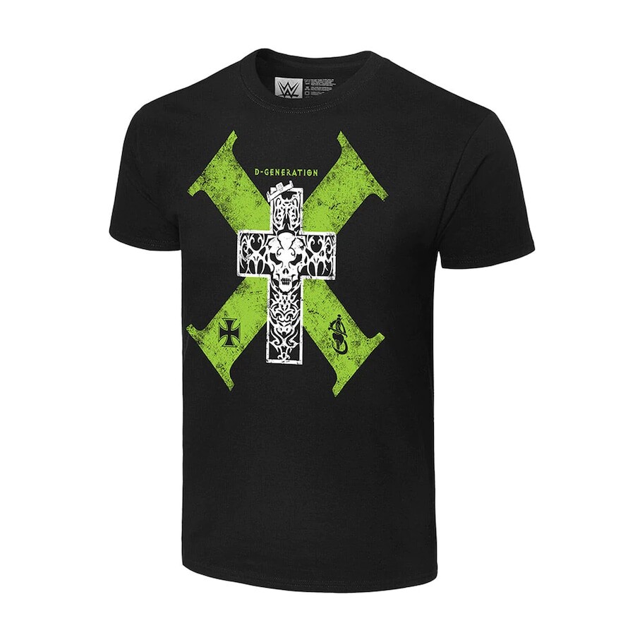 

Футболка с коротким рукавом WWE Authentic D Generation X, черный
