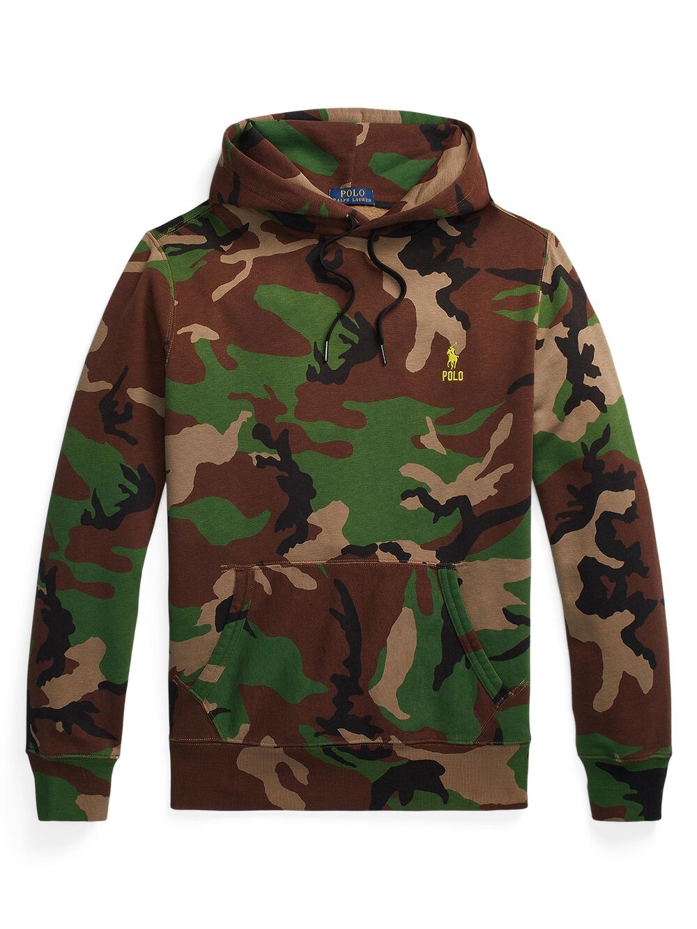

Камуфляжная толстовка с капюшоном и длинными рукавами Polo Ralph Lauren
