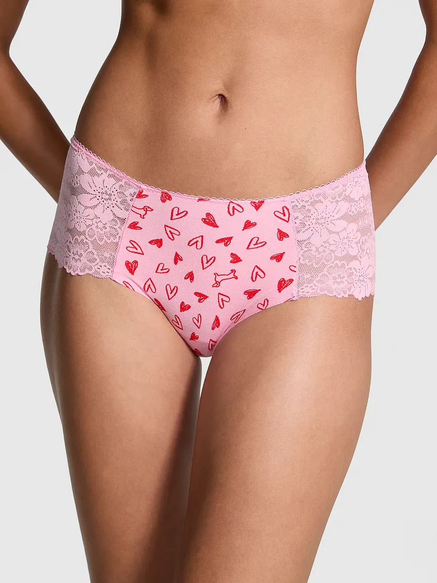 

Непоказывающиеся дерзкие трусики Pink, розовый