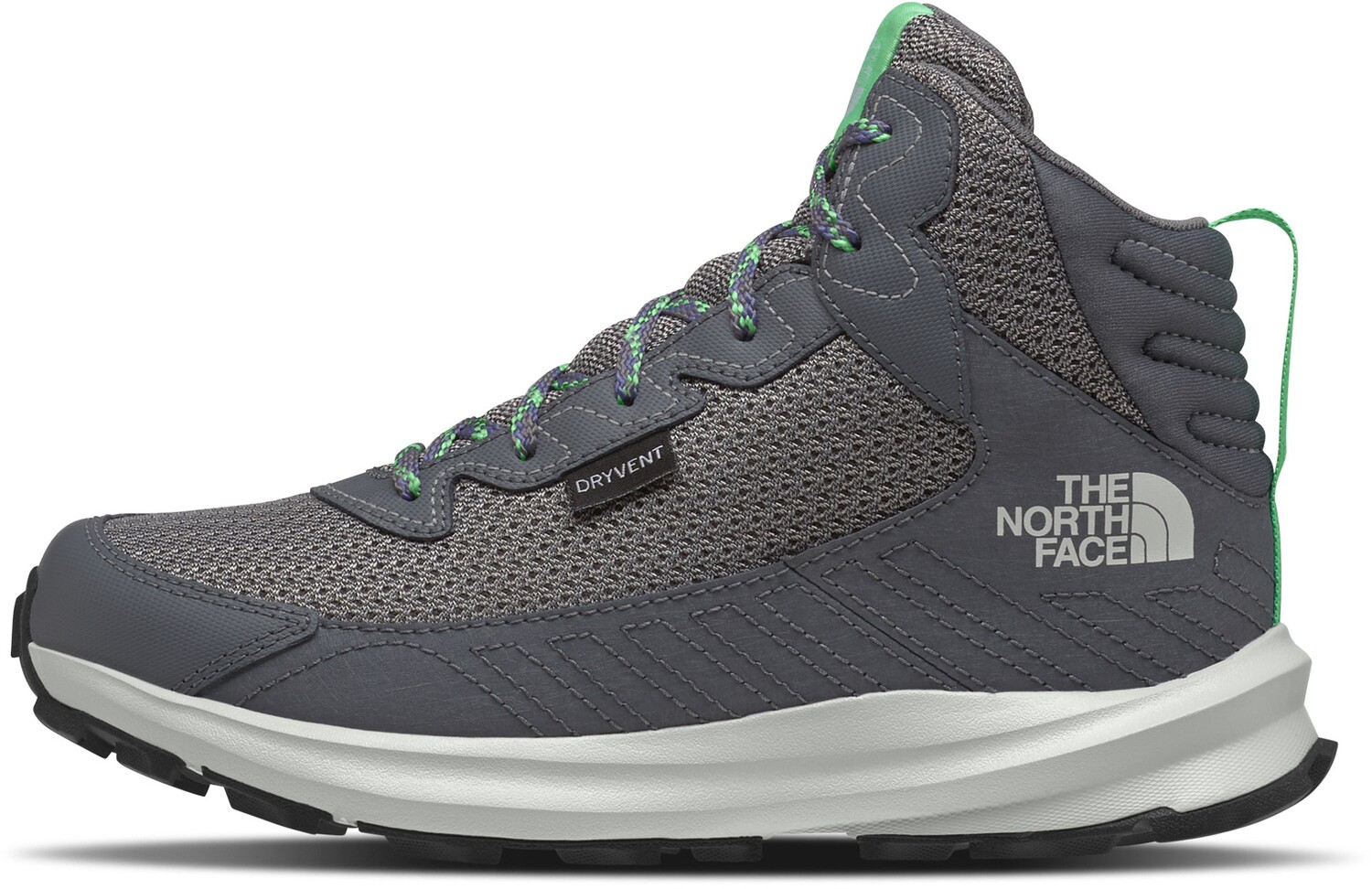 

Водонепроницаемые походные ботинки Fastpack Hiker Mid — детские The North Face, серый