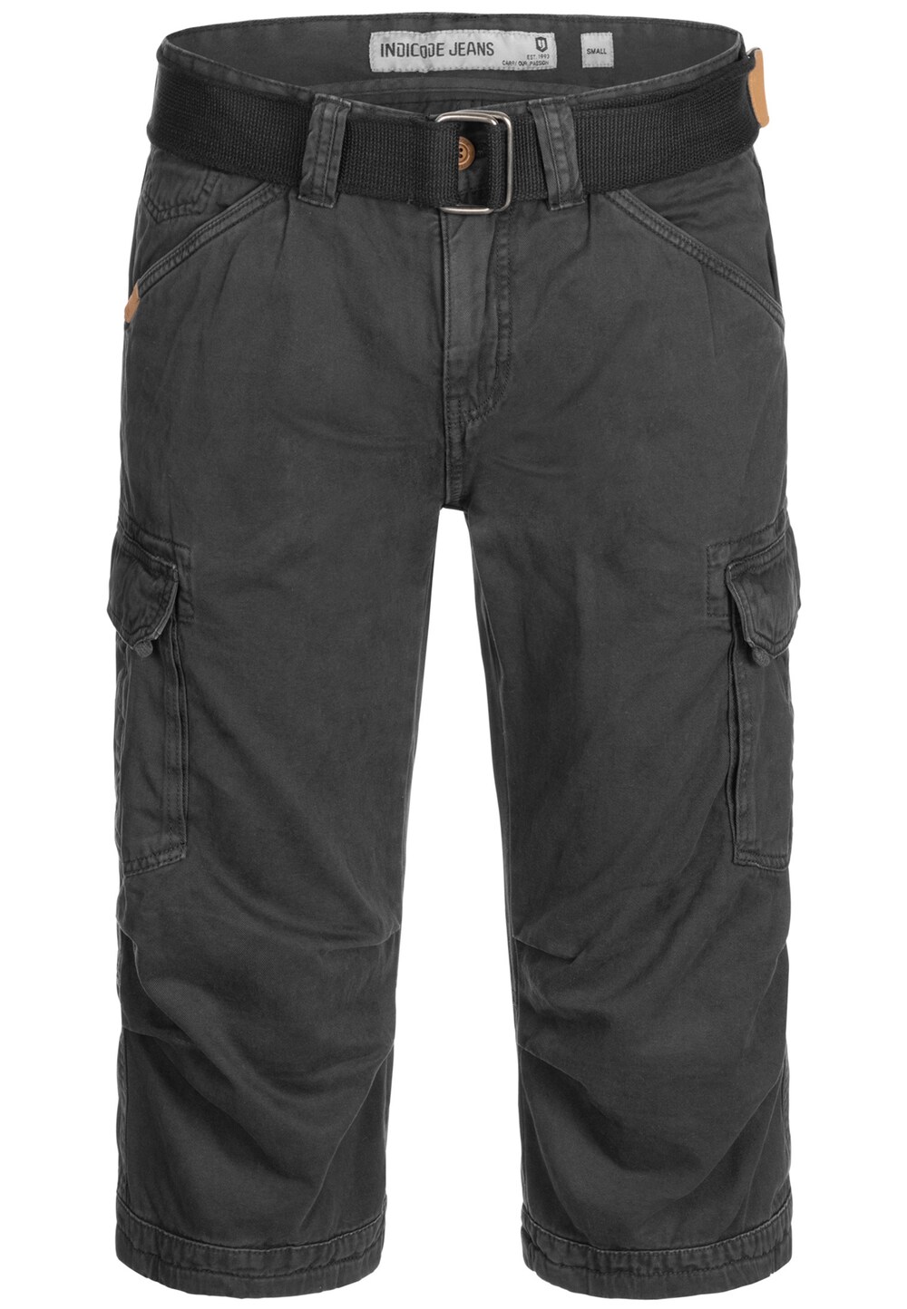 Обычные брюки-карго INDICODE JEANS Nicolas, черный обычные брюки карго indicode jeans broadwick черный