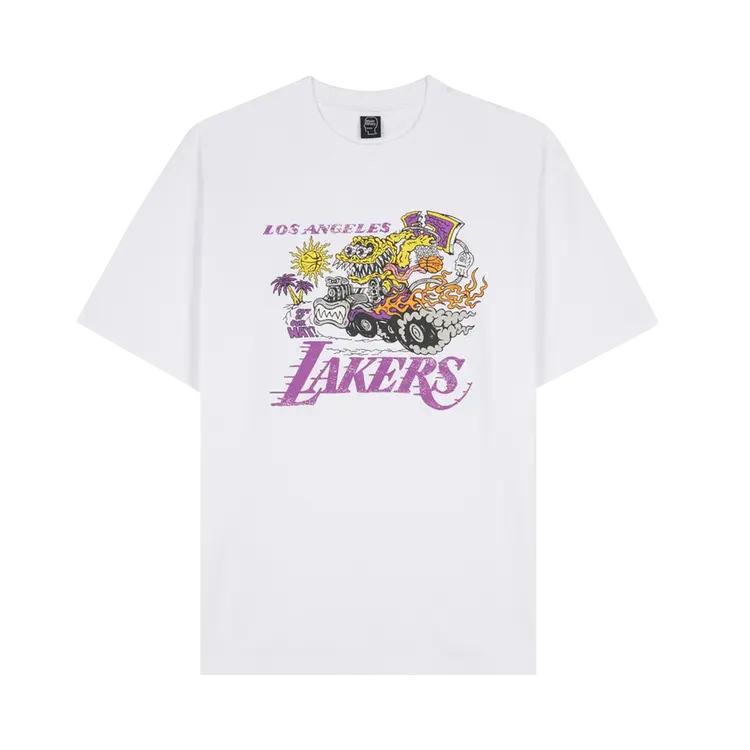 

Футболка Brain Dead x NBA Los Angeles Lakers 'White', белый