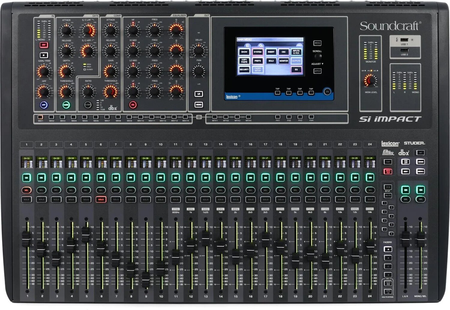 

Soundcraft Si Impact 40-канальный цифровой микшер