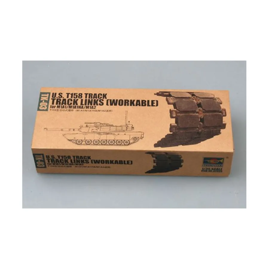 

Трековые звенья США T158 (работоспособные), Military Models (1:35) (Trumpeter Models)