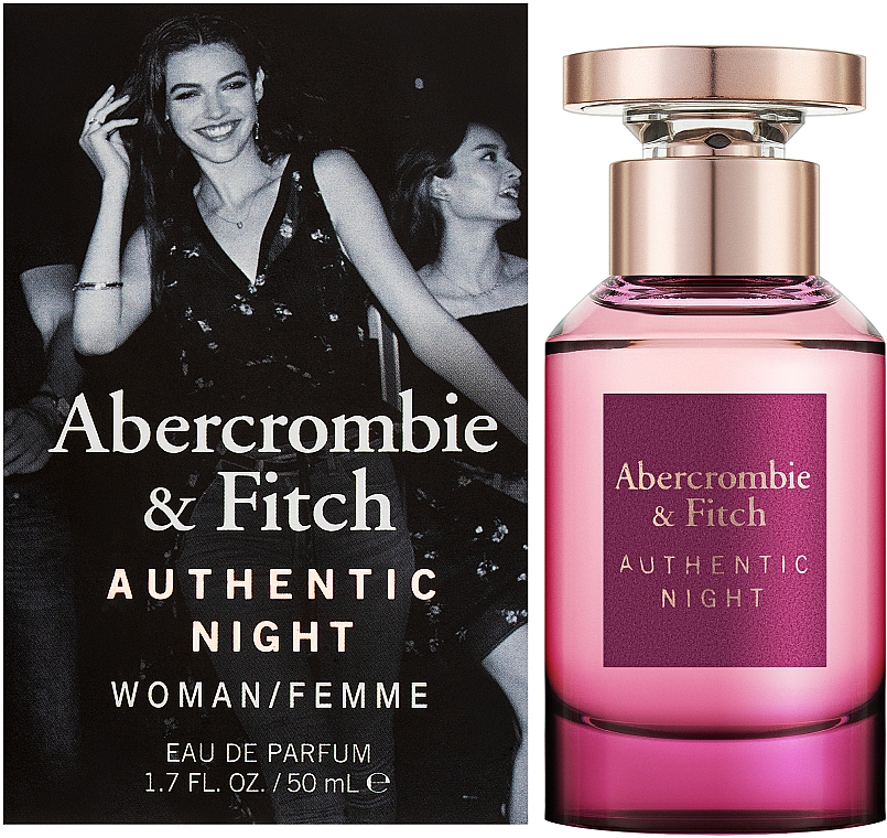 Abercrombie fitch authentic moment women. Аберкромби и Фитч аутентик Найт. Abercrombie Fitch authentic Night. Authentic Night духи. Духи Abercrombie Fitch authentic женские реклама.