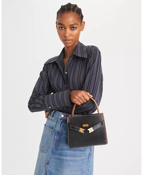 

Сумка Lee Radziwill Tory Burch, черный