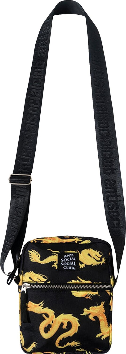 

Сумка Anti Social Social Club 24k Side Bag Black, черный