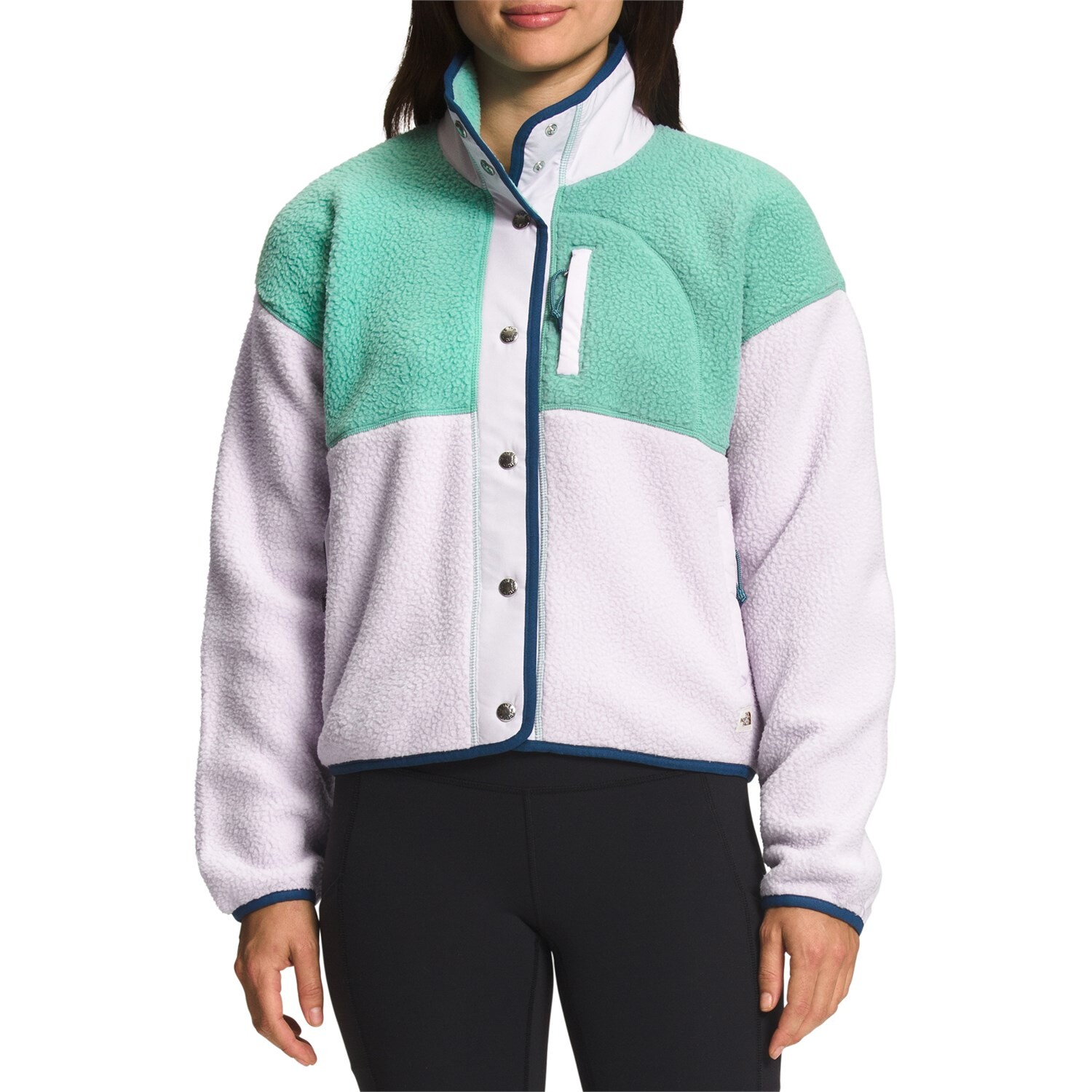 

Флисовая куртка The North Face Cragmont, булый/зеленый