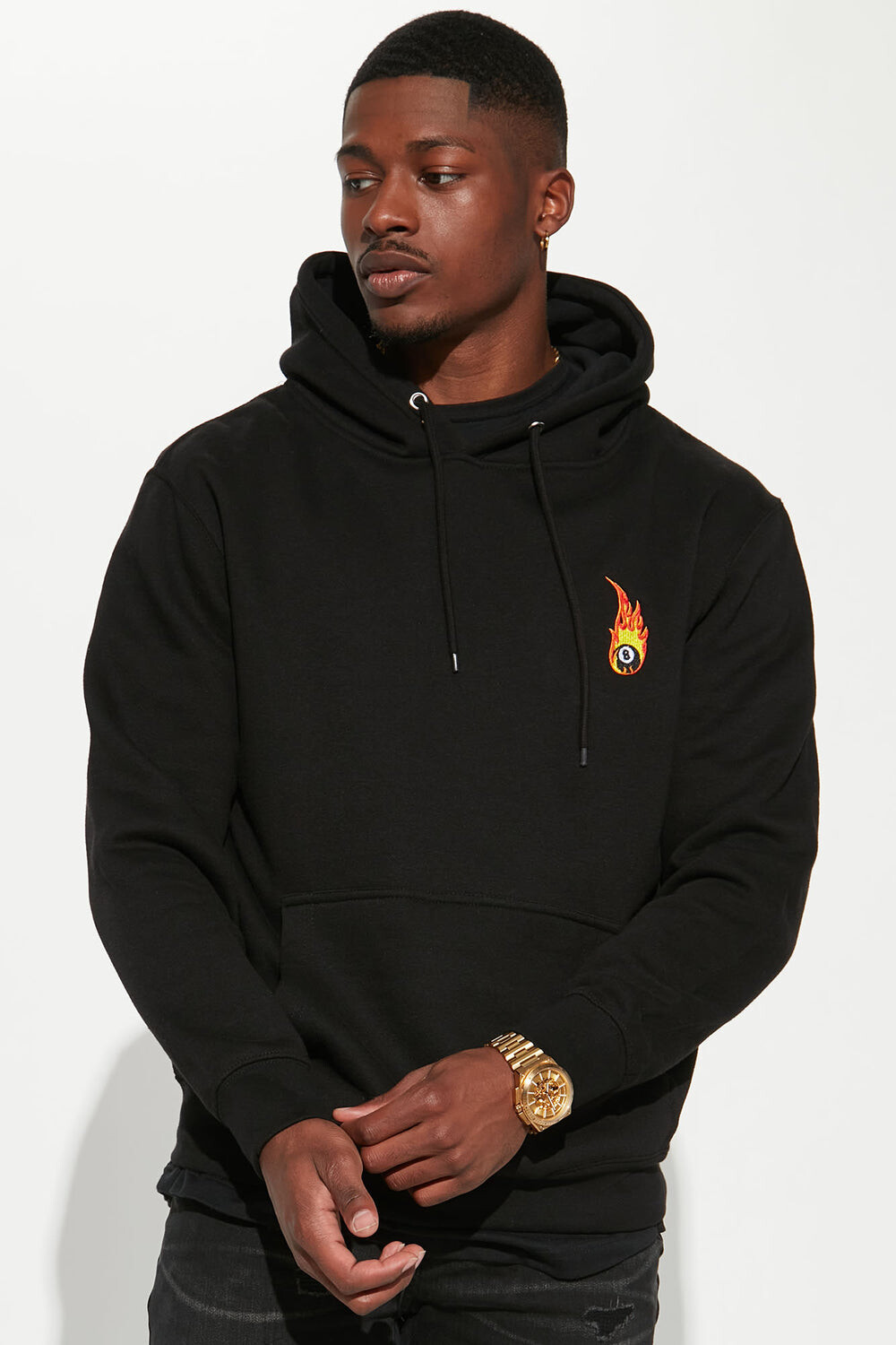 

Худи Fashion Nova TFAF308, черный