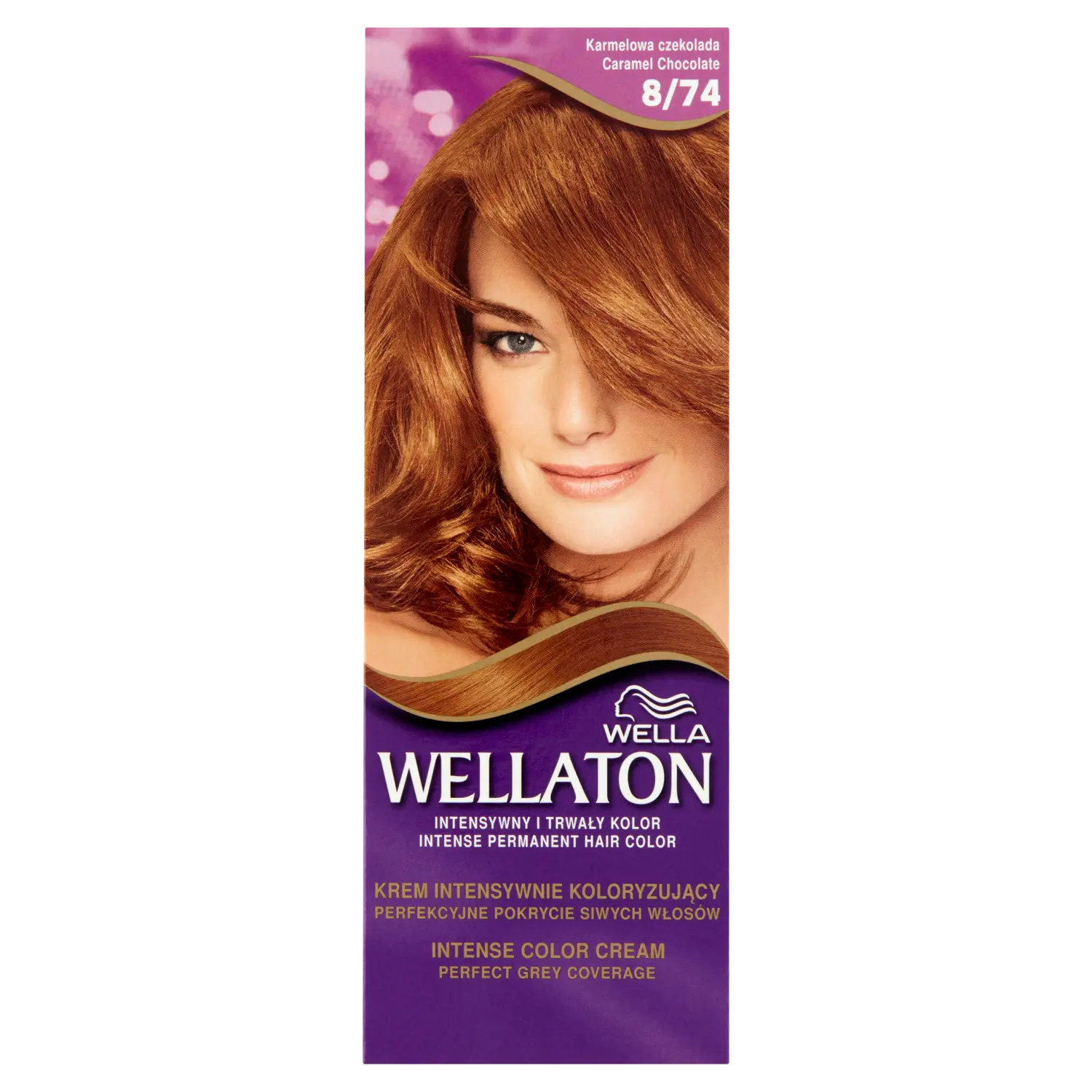 

Wella Wellaton крем-краситель 8/74 карамельный шоколад, 1 упаковка
