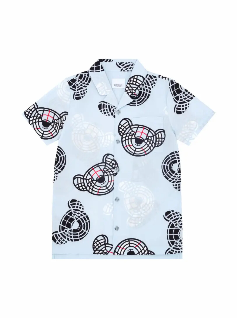 

Хлопковая рубашка Thomas Bear Burberry