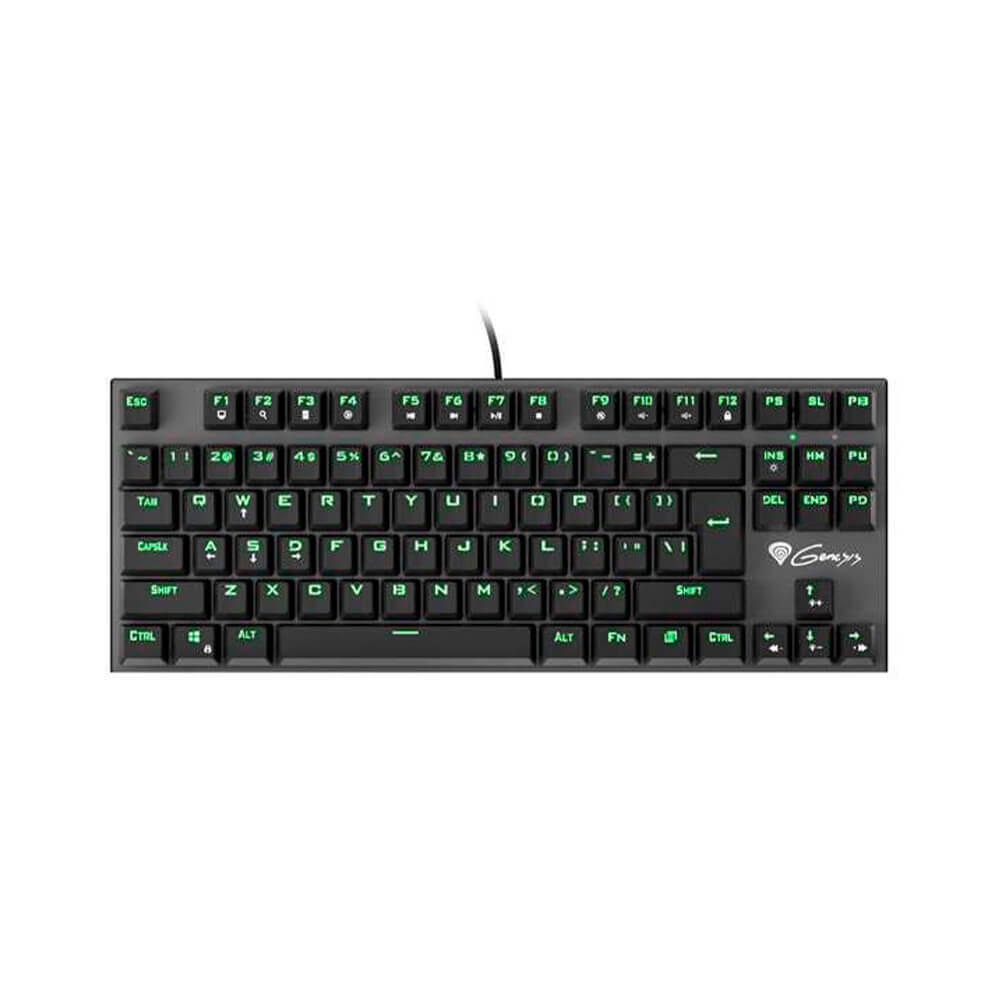 

Клавиатура игровая механическая Genesis THOR 300 TKL, Outemu Blue switch, чёрный