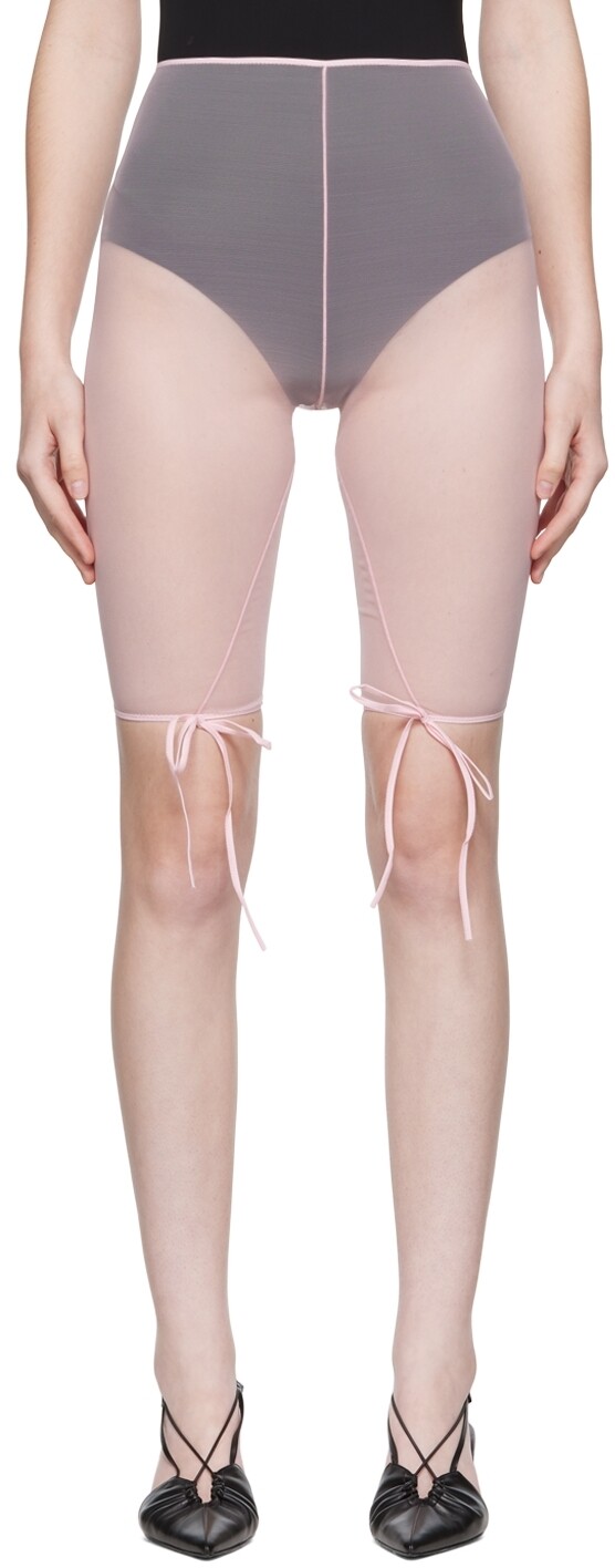 

Эксклюзивные розовые шорты SSENSE Nensi Dojaka