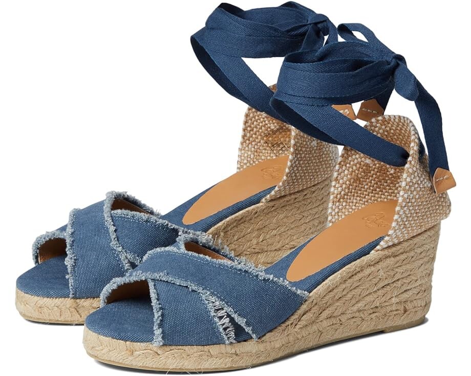 

Туфли CASTANER Bluma 60 Wedge Espadrille, цвет Azul Denim