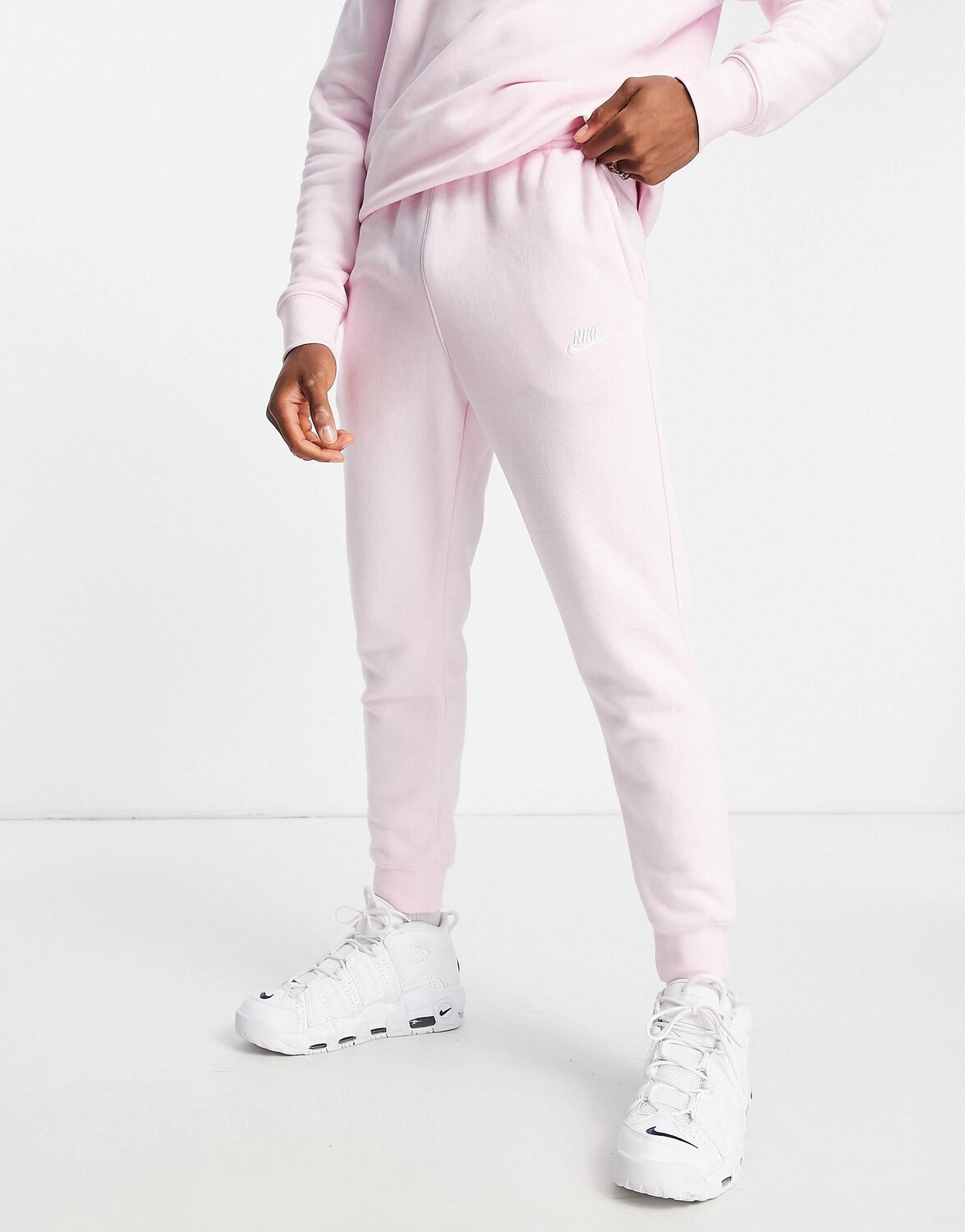

Джоггеры Nike Club из пеноматериала розового цвета