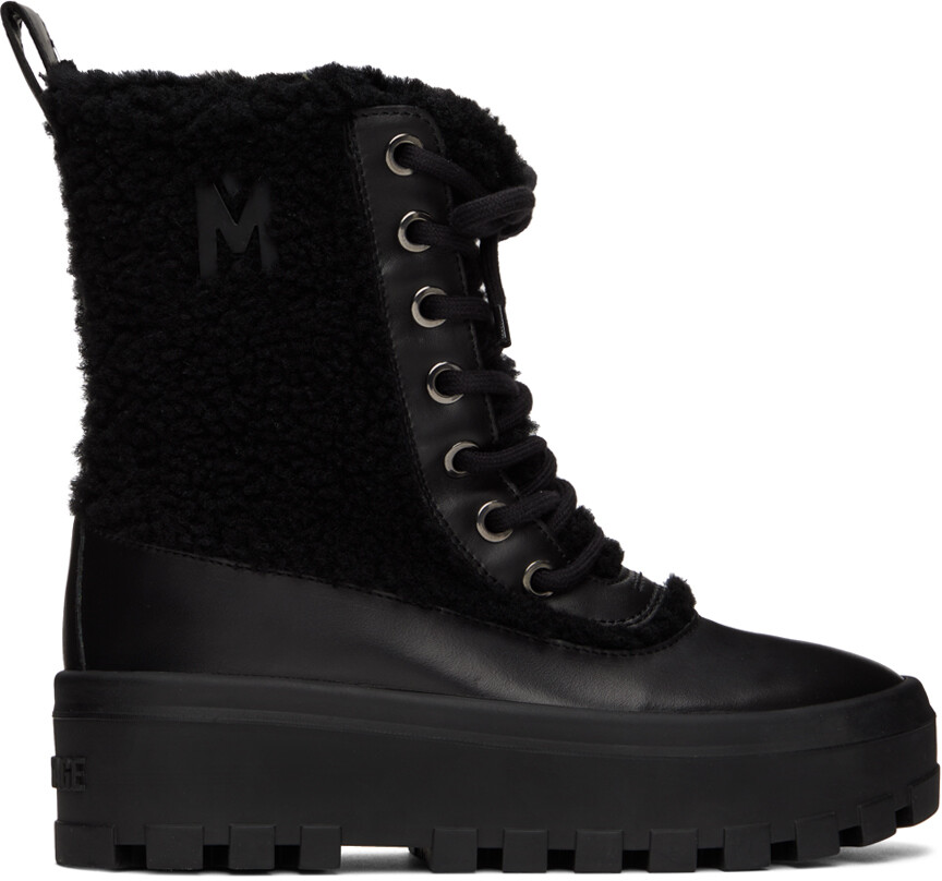 

Черные сапоги героя Mackage, Черный, Черные сапоги героя Mackage