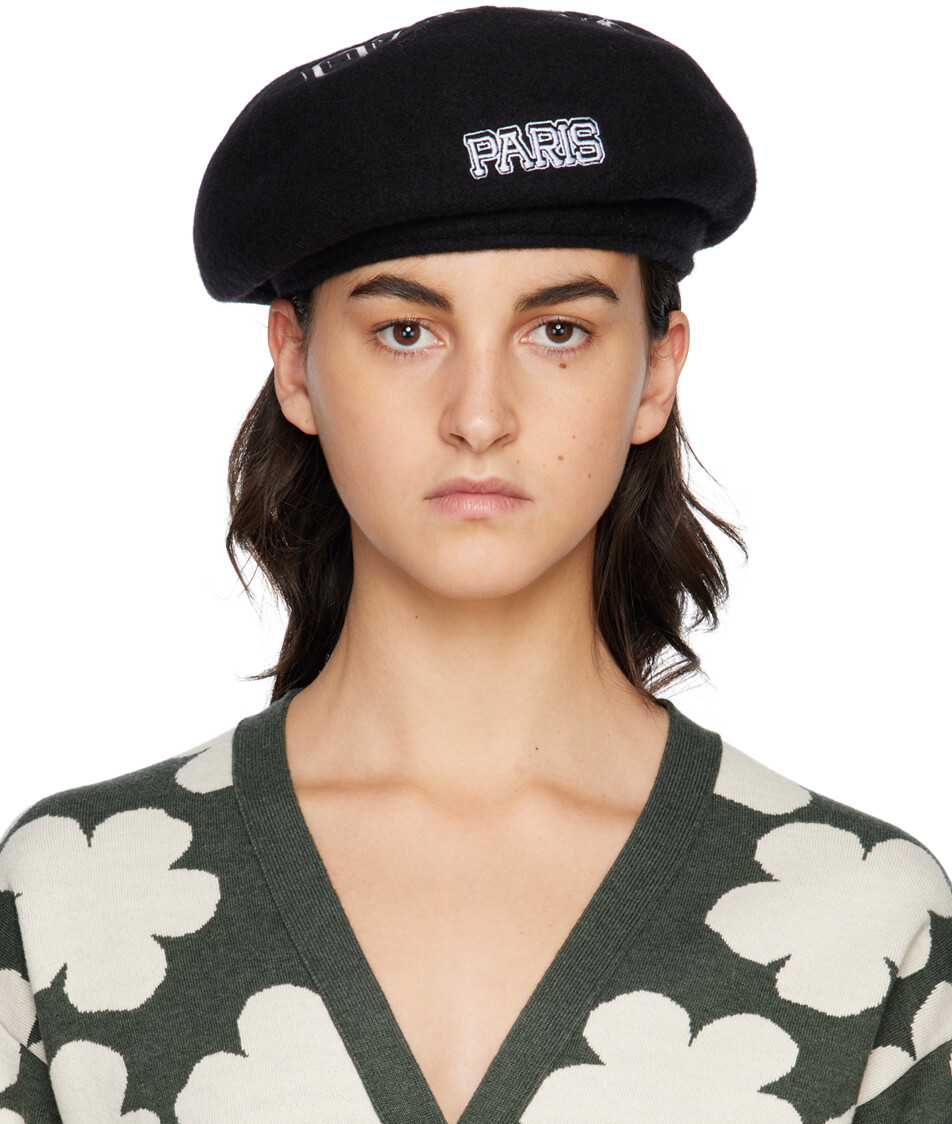 

Черный сувенирный берет Kenzo
