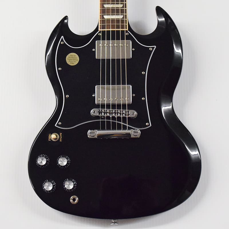 Gibson SG Standard Электрогитара для левшей DEMO - Ebony SG Standard Left-handed Electric Guitar DEMO demo