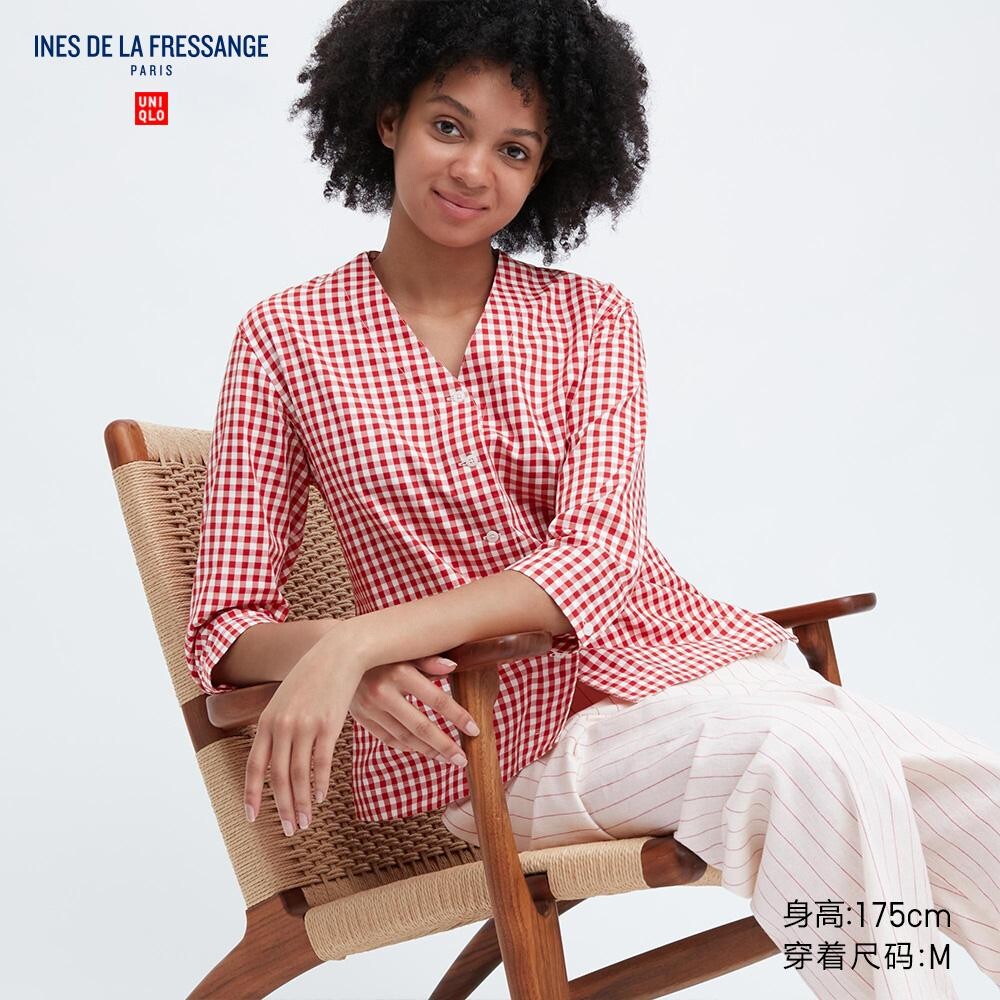 

Рубашка Uniqlo, красный