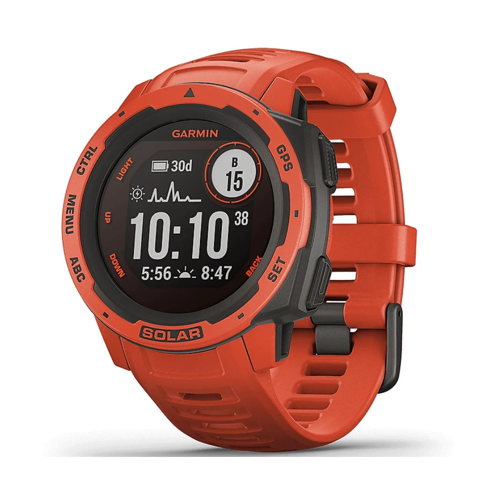 Умные часы Garmin Instinct Solar, 0.9, Bluetooth, оранжевый умные часы garmin instinct 2 surf 45mm mavericks