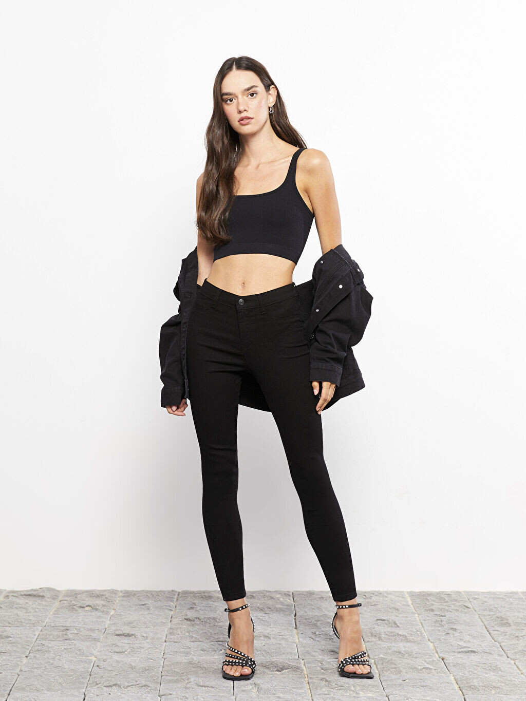 

Супероблегающие прямые женские джинсы Rodeo с высокой талией LCW Jeans