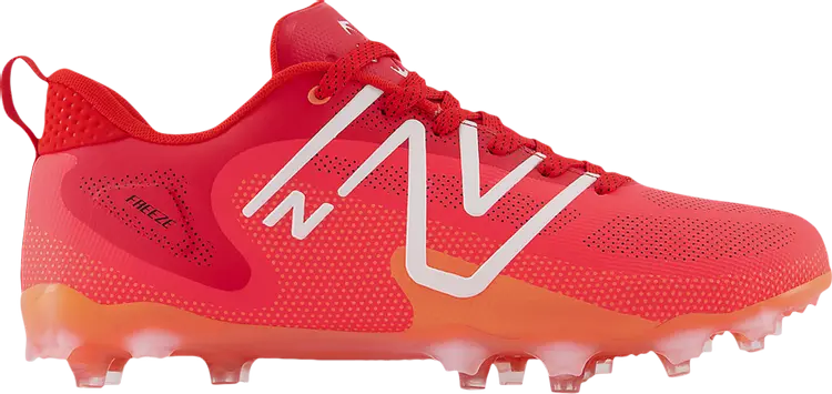 

Бутсы New Balance FreezeLX v4 Low 2E Wide 'Energy Red', красный