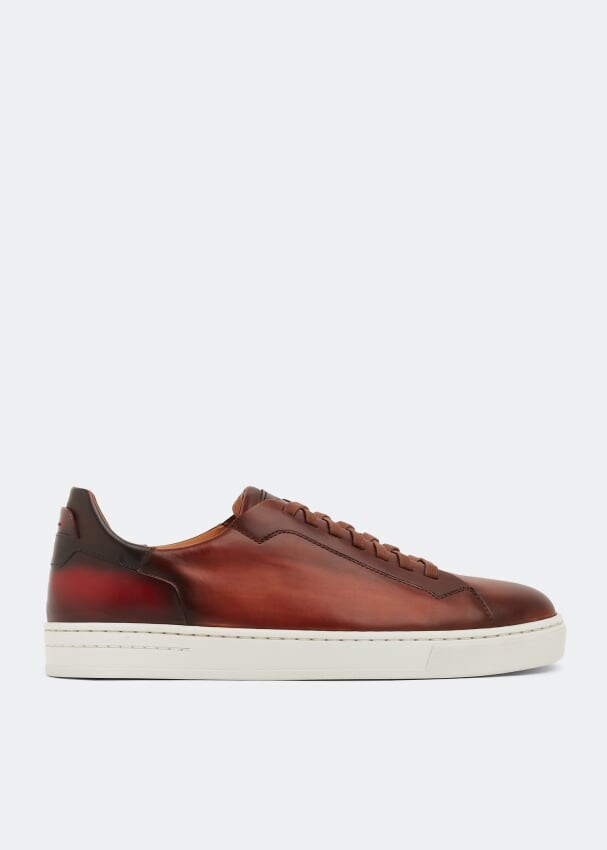 

Кроссовки MAGNANNI Leather sneakers, коричневый