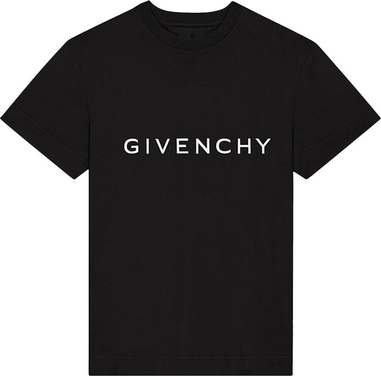 

Футболка Givenchy Slim Fit T-Shirt 'Black', черный