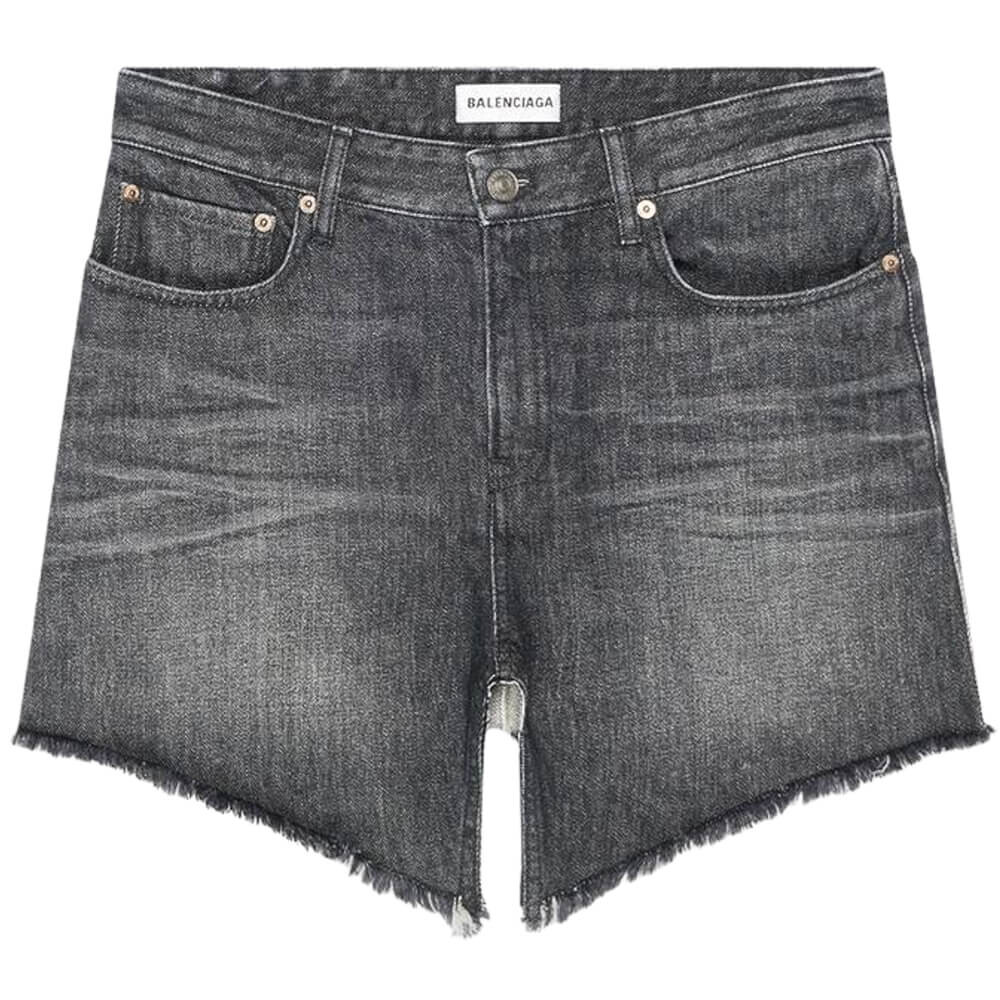 

Юбка Balenciaga Cut-up Mini, черный