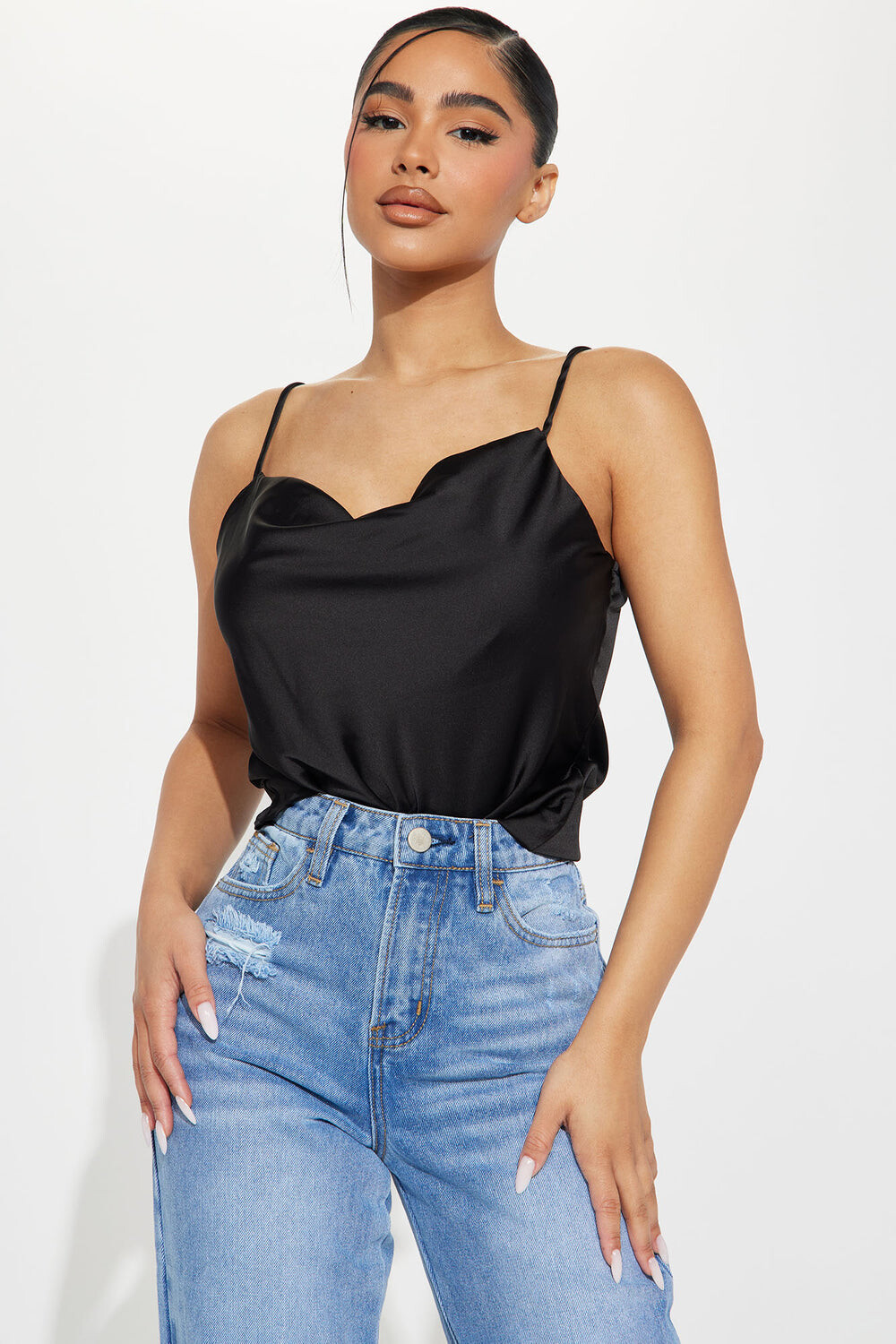 

Топ Fashion Nova BT03504, черный